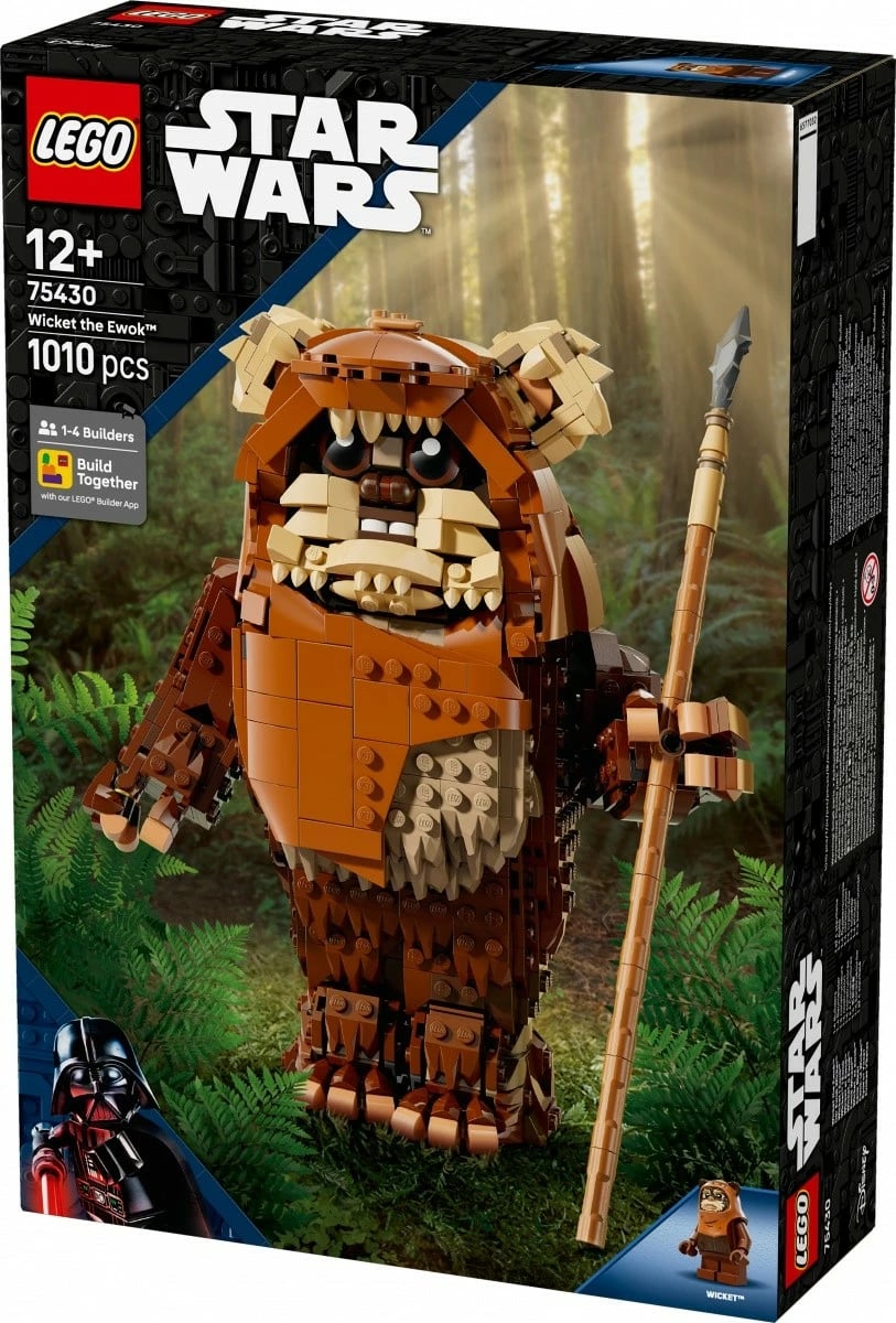 Set LEGO Star Wars 75430 Ewok Wicket, 1010 pjesë, për 12+