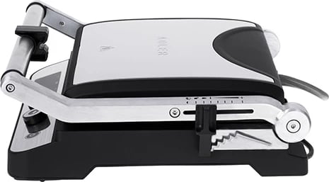 Grill elektrik, Adler, AD 3059, LED 2‑në‑1, 3000W, temperaturë 60‑230°C, timer 1‑99 min, dy palë pllaka