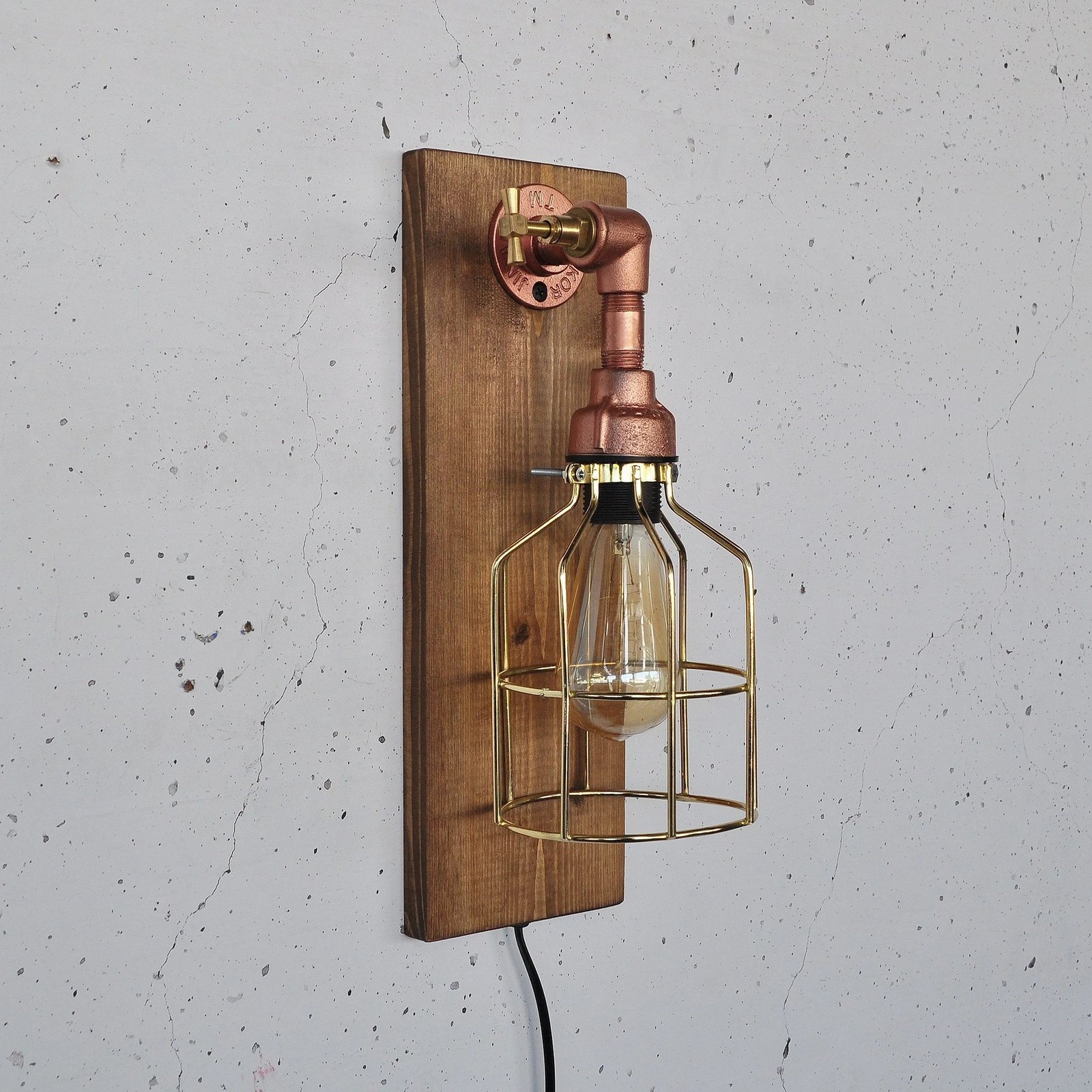 Llambë muri Opviq, dru dhe ari rozë, Pp168