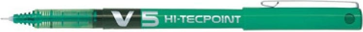 Stilolaps rollerball Pilot V5 Hi-Tecpoint BX-V5-G, majë e hollë, jeshil