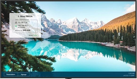 Ekran i madh VIVITEK DS DK753 75 inç, 4K Ultra HD, Android, i zi