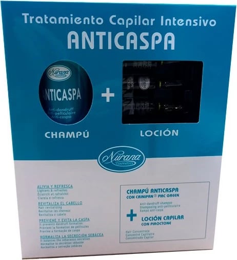 Set për flokë Nurana Tratamiento Capilar Intensivo Anticaspa unisex