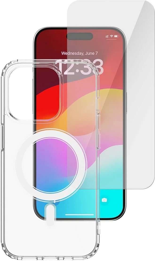 Mbështjellës 4smarts 540606, iPhone 15 Plus, 17 cm (6.7"), Transparent
