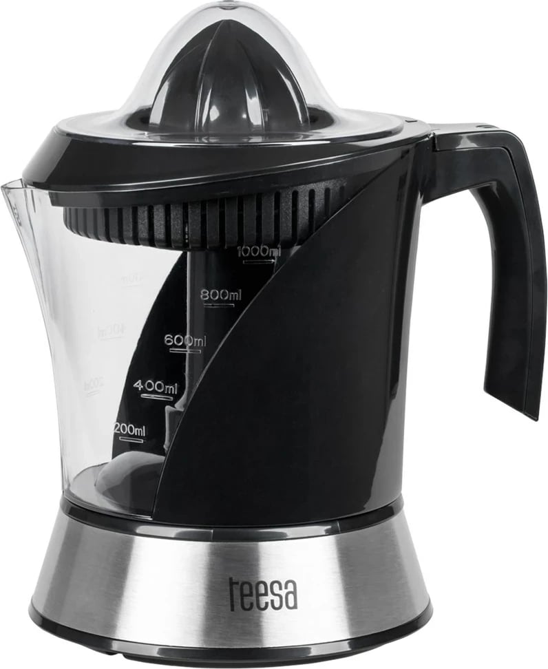 Shtrydhëse agrumesh teesa TSA3010, 800 ml, e zezë/inox