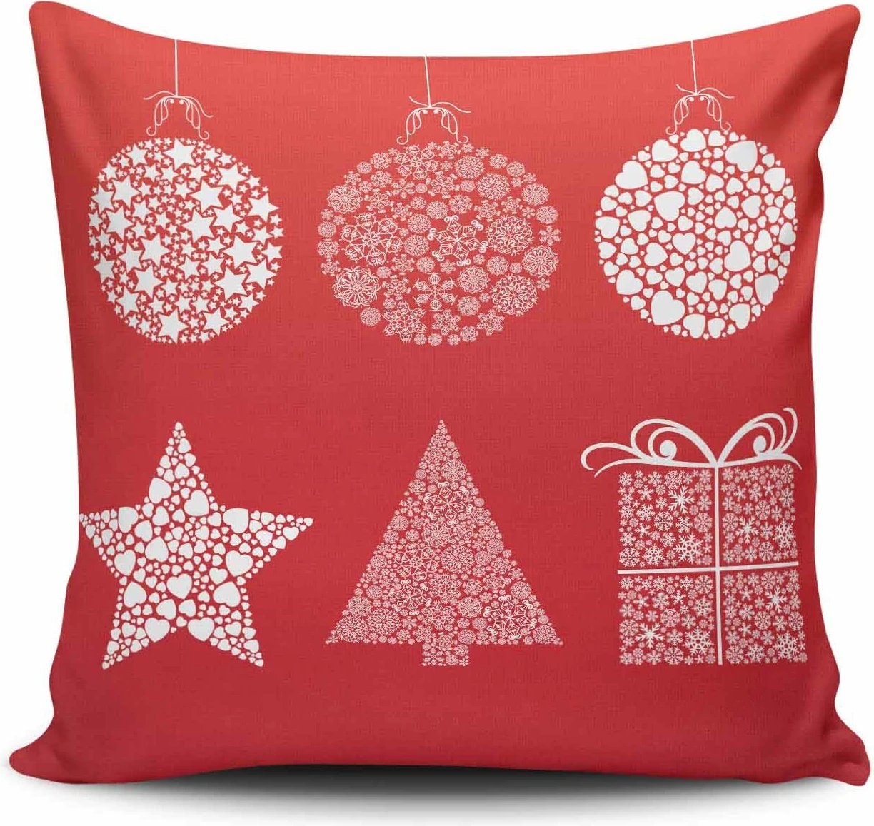 Jastëk dekorativ Aberto Design, NOELKRLNT-13, shumëngjyrësh, 43x43cm