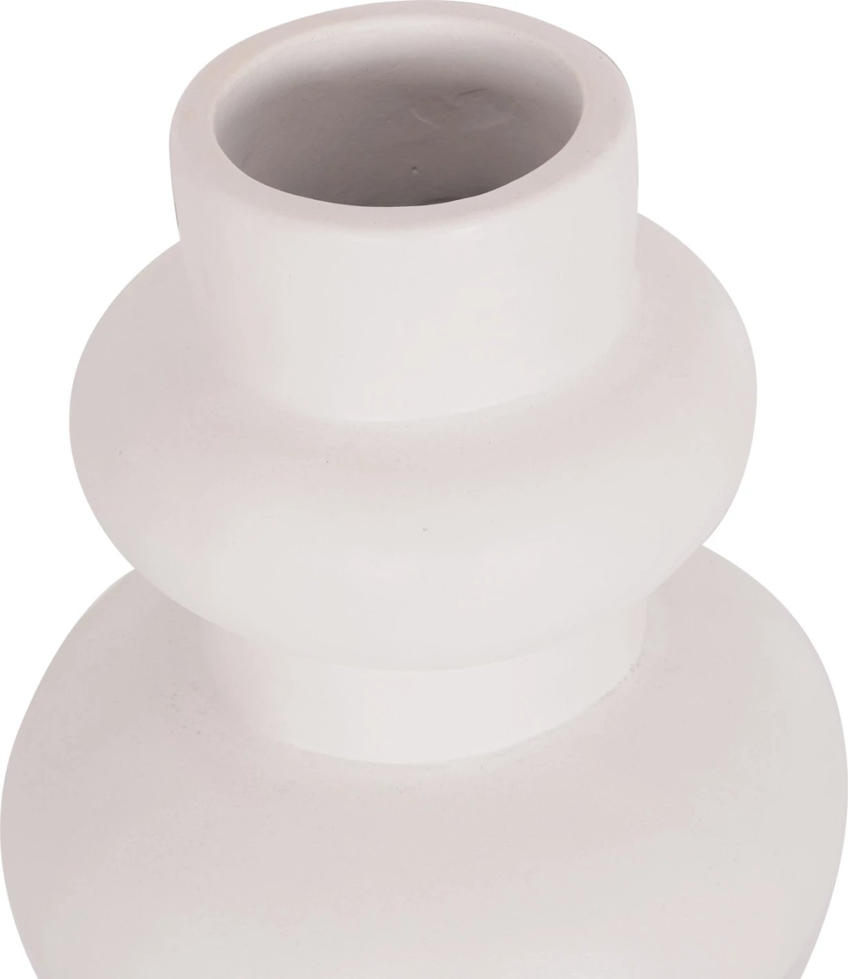 Vazo dekorative tavoline LEMA, terrakotë e bardhë, FH4664.02M, 22x29cm Vazo dekorative tavoline LEMA, terrakotë e bardhë, FH4664.02M, 22x29cm