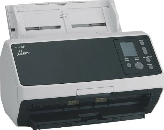 Skaner dokumentesh Fujitsu Ricoh fi-8190, 600x600 DPI, 90ppm, ADF, i zi/gri Skaner dokumentesh Fujitsu Ricoh fi-8190, 600x600 DPI, 90ppm, ADF, i zi/gri