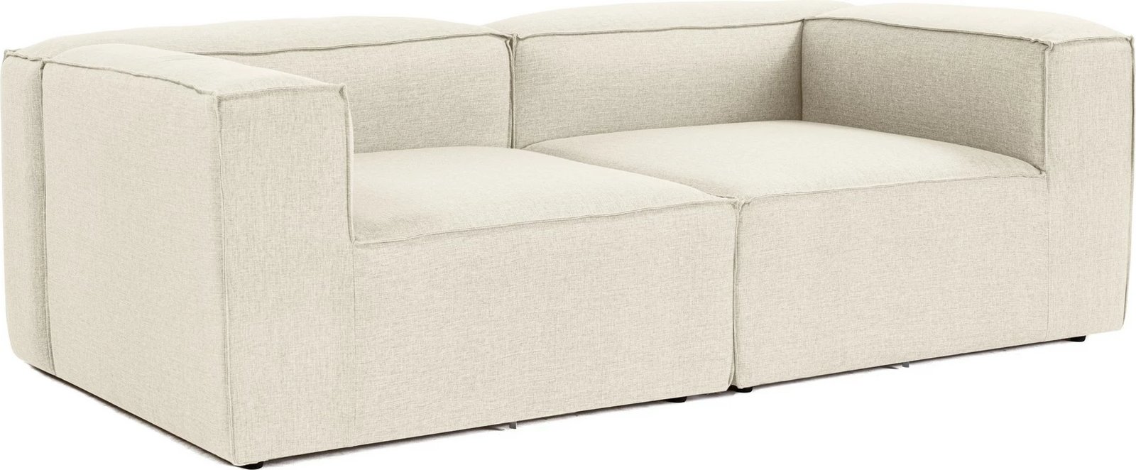 Divan dy ulëshe Atelier del Sofa, Fora 2, ngjyrë ecru