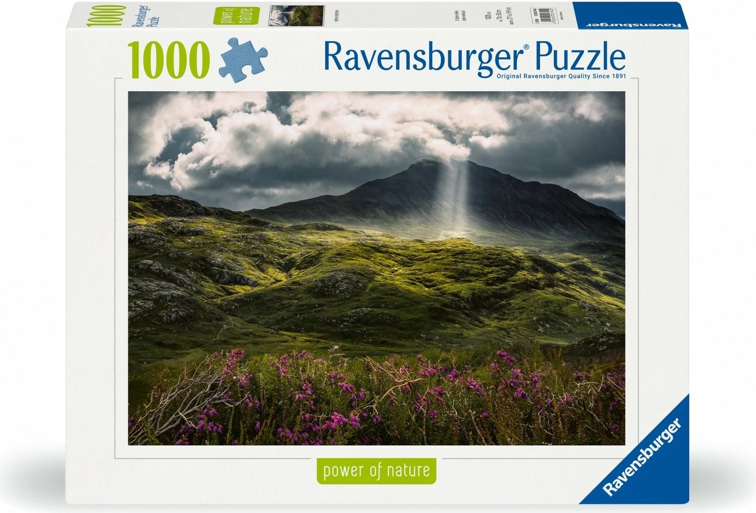 Puzzle Ravensburger Mountain Mystery 1000 pjesë, 70x50cm