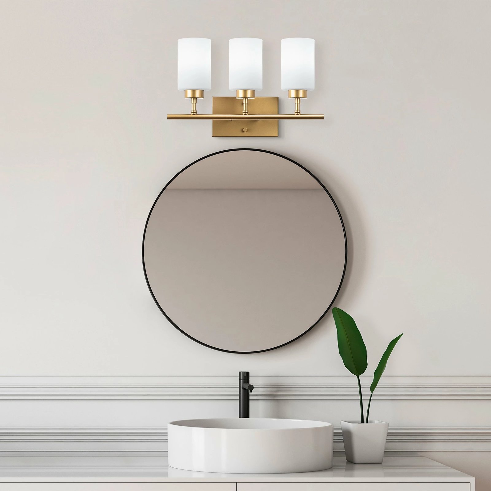 Llambë muri Opviq, Yensuk - 13125, ngjyrë ari