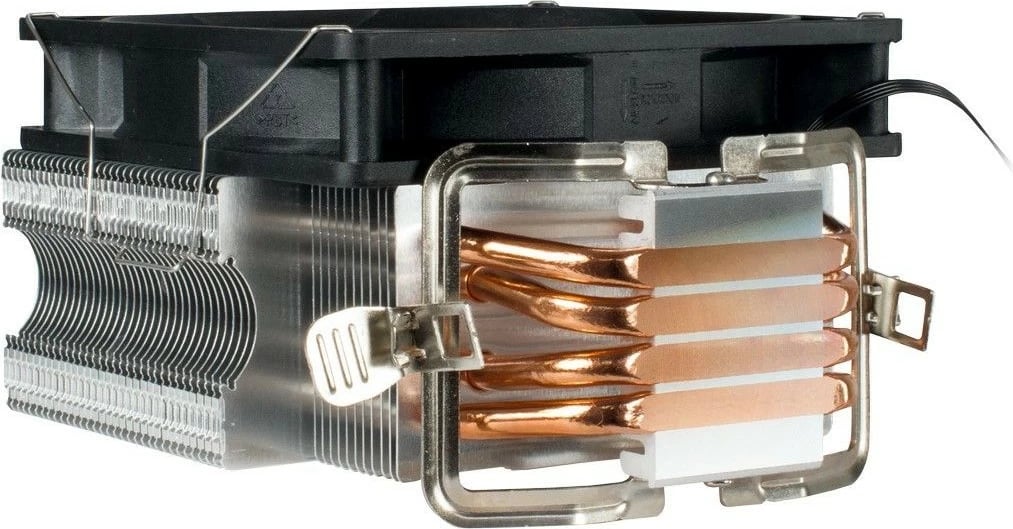 Cooler Inter-Tech Dynatron Argus SU-260, 12 cm, PWM, 150W, zi/portokalli