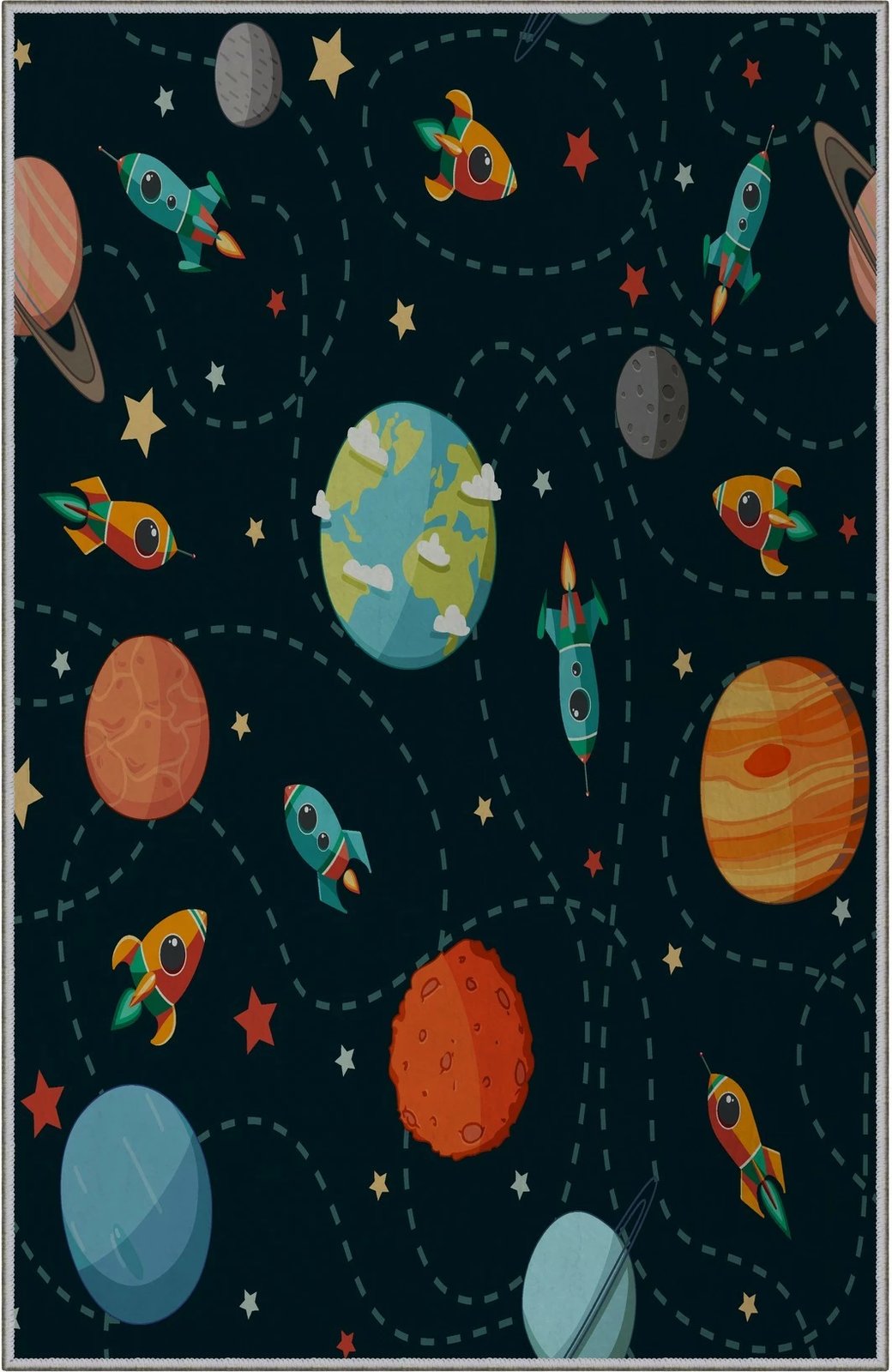 Qilim për fëmijë, shumëngjyrësh, 160x230cm, Conceptum Hypnose, EXFAB19