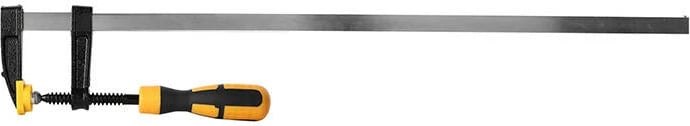 Kapëse marangozësh Deli Tools EDL111280, 120x800 mm, çelik A3, verdhë/zezë