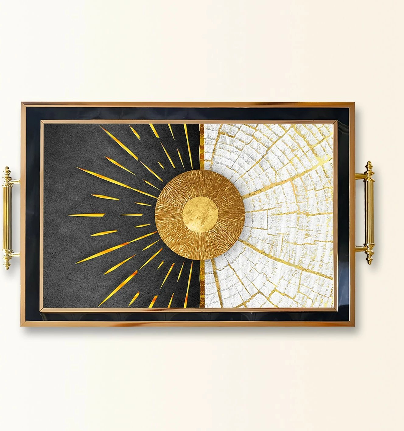 Tabaka dekorative prej qelqi, dizajn Aberto, TPA9834, shumëngjyrëshe Tabaka dekorative prej qelqi, dizajn Aberto, TPA9834, shumëngjyrëshe