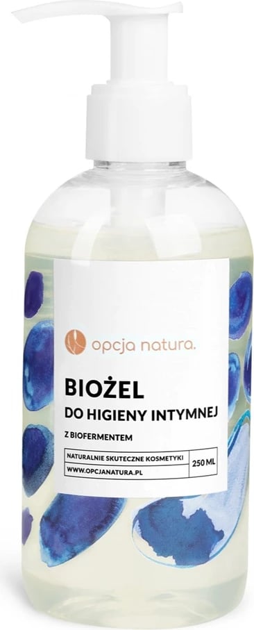 Xhel për higjienë intime për femra Opcja Natura Bioferment, 250ml Xhel për higjienë intime për femra Opcja Natura Bioferment, 250ml