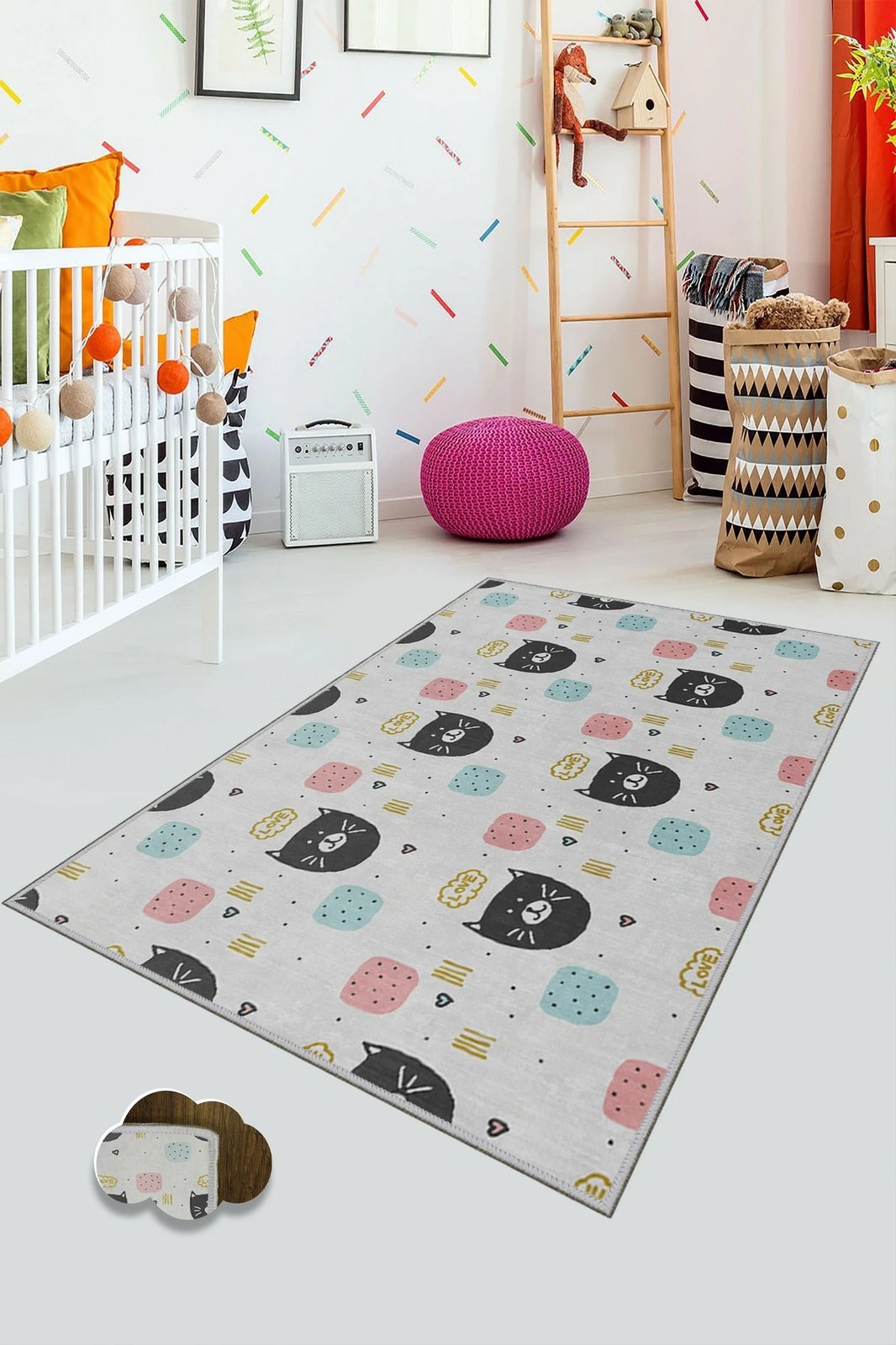 Qilim (160 x 230), Conceptum Hypnose, KHMFESTO030KEÇE, shumëngjyrësh