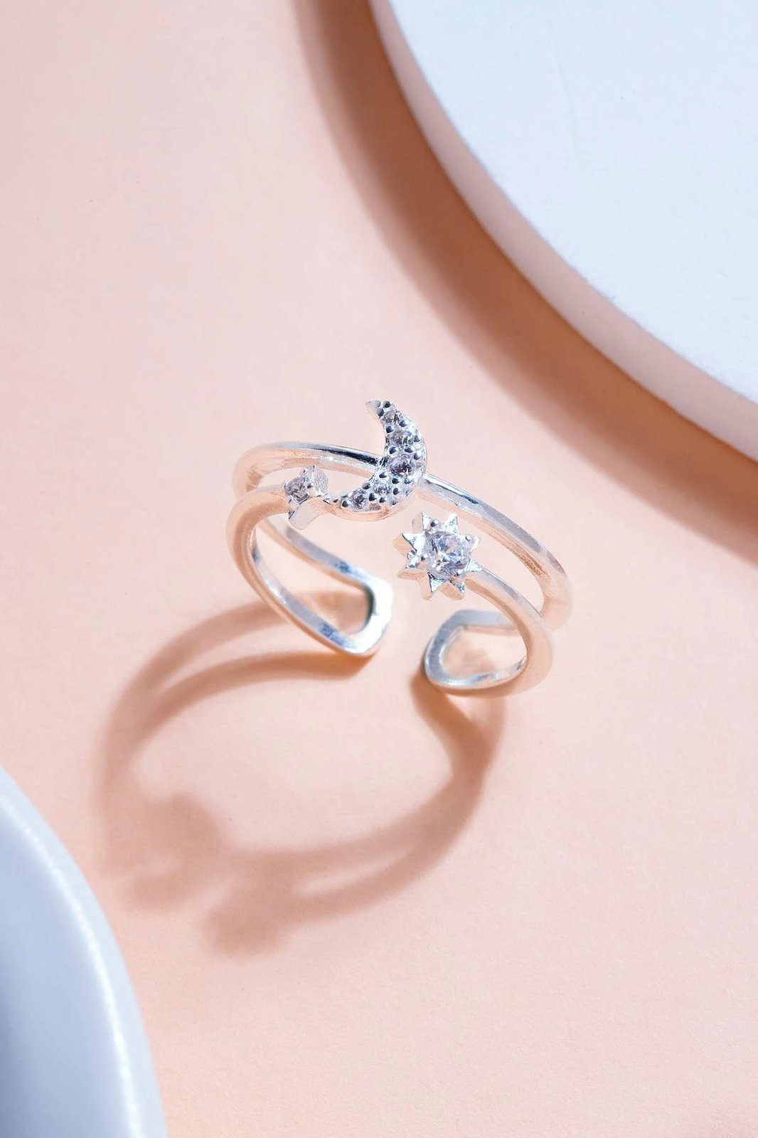 Unazë argjendi Jumeon, e rregullueshme, ngjyrë argjendi, ELKAB92287