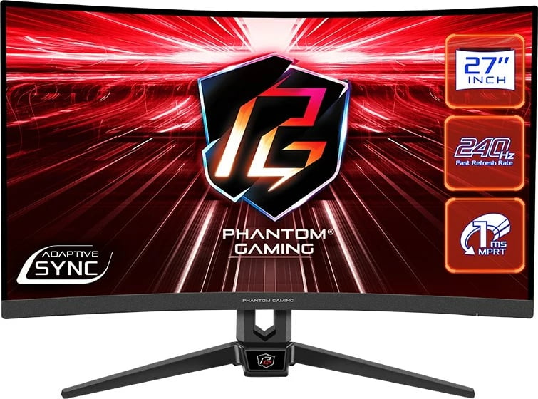 Monitor Asrock PG27F15RS1A, 27", Full HD, 240Hz, i zi  