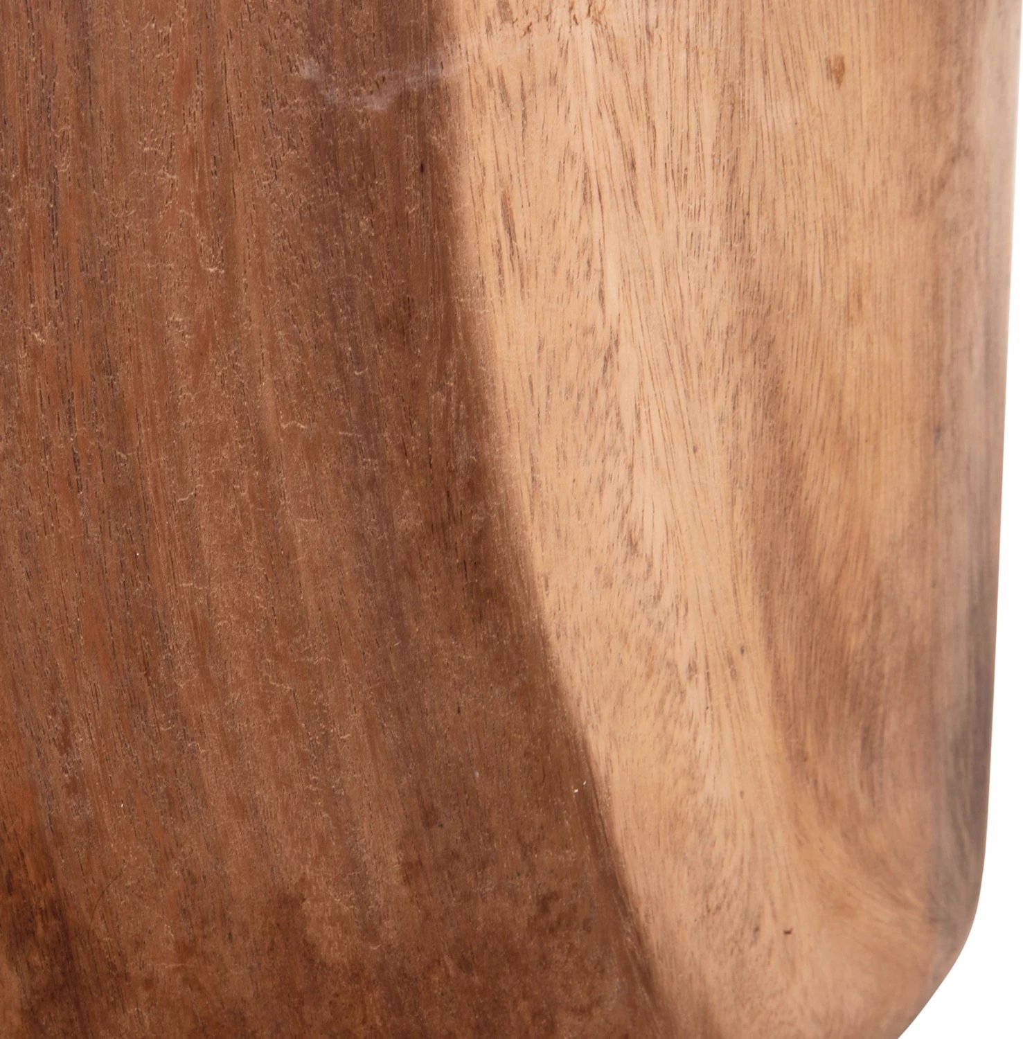 Karrige për bar rrethore TOBI, dru suar natyral, FH9791.11, 39x42cm