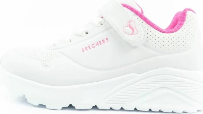 Atlete për fëmijë Skechers, të bardha