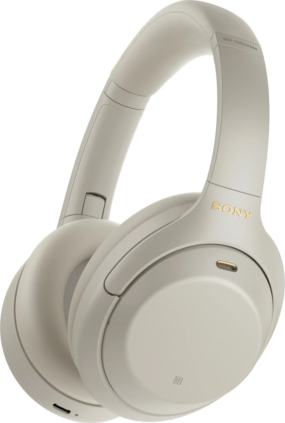 Kufje SONY WH-1000XM4, wireless & me kabllo, anulim zhurme, 30 orë bateri, argjend