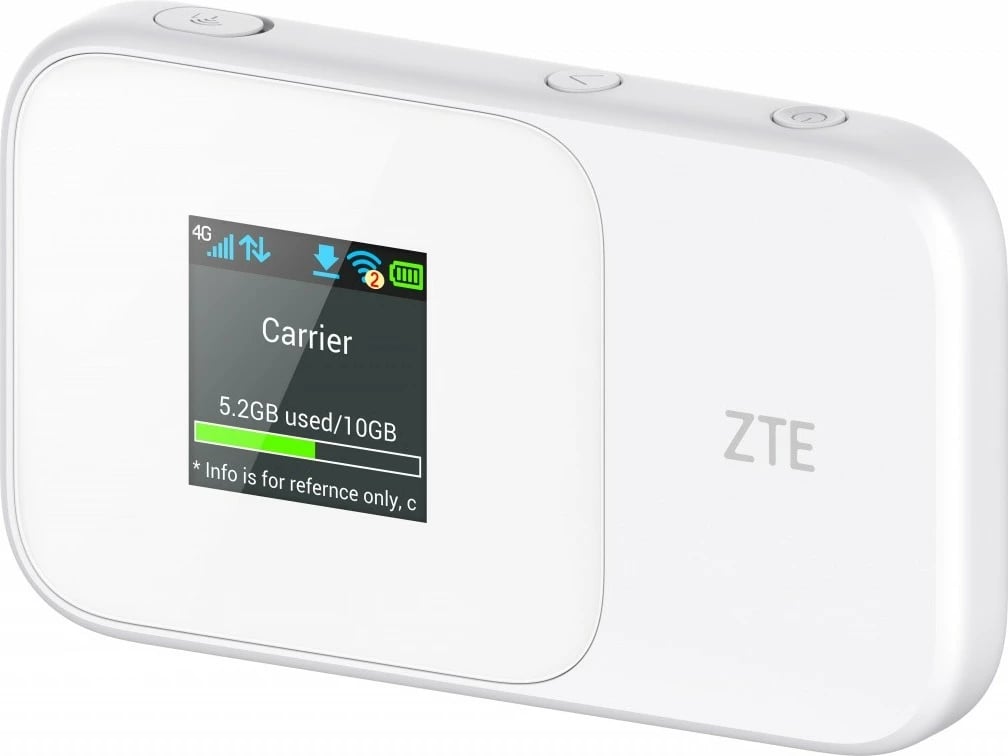 Router portabël ZTE MF986D, LTE Kat 12, i bardhë