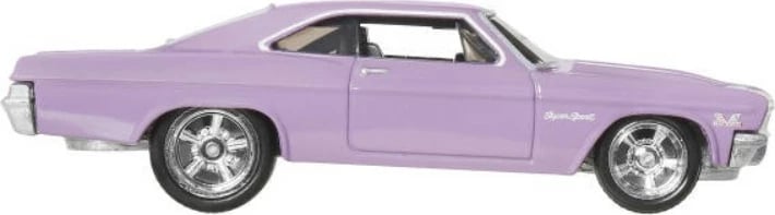 Makina lodër Hot Wheels 1966 Chevy Impala Fast & Furious, 1:64, vjollcë
