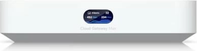Router Ubiquiti UniFi Cloud Gateway Max UCG-Max-NS, 3GB RAM, 5 porta LAN, i bardhë