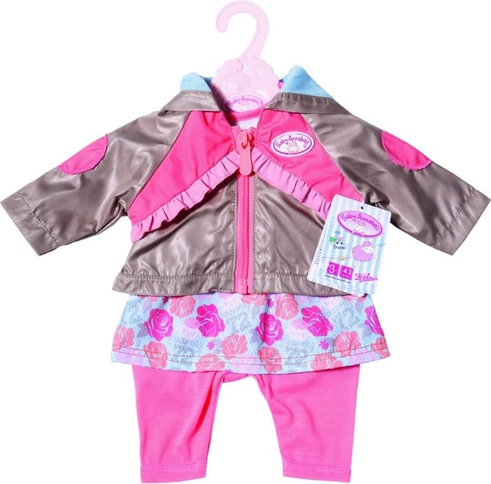 Set rrobash për kukulla Baby Annabell Zapf, modele të përziera