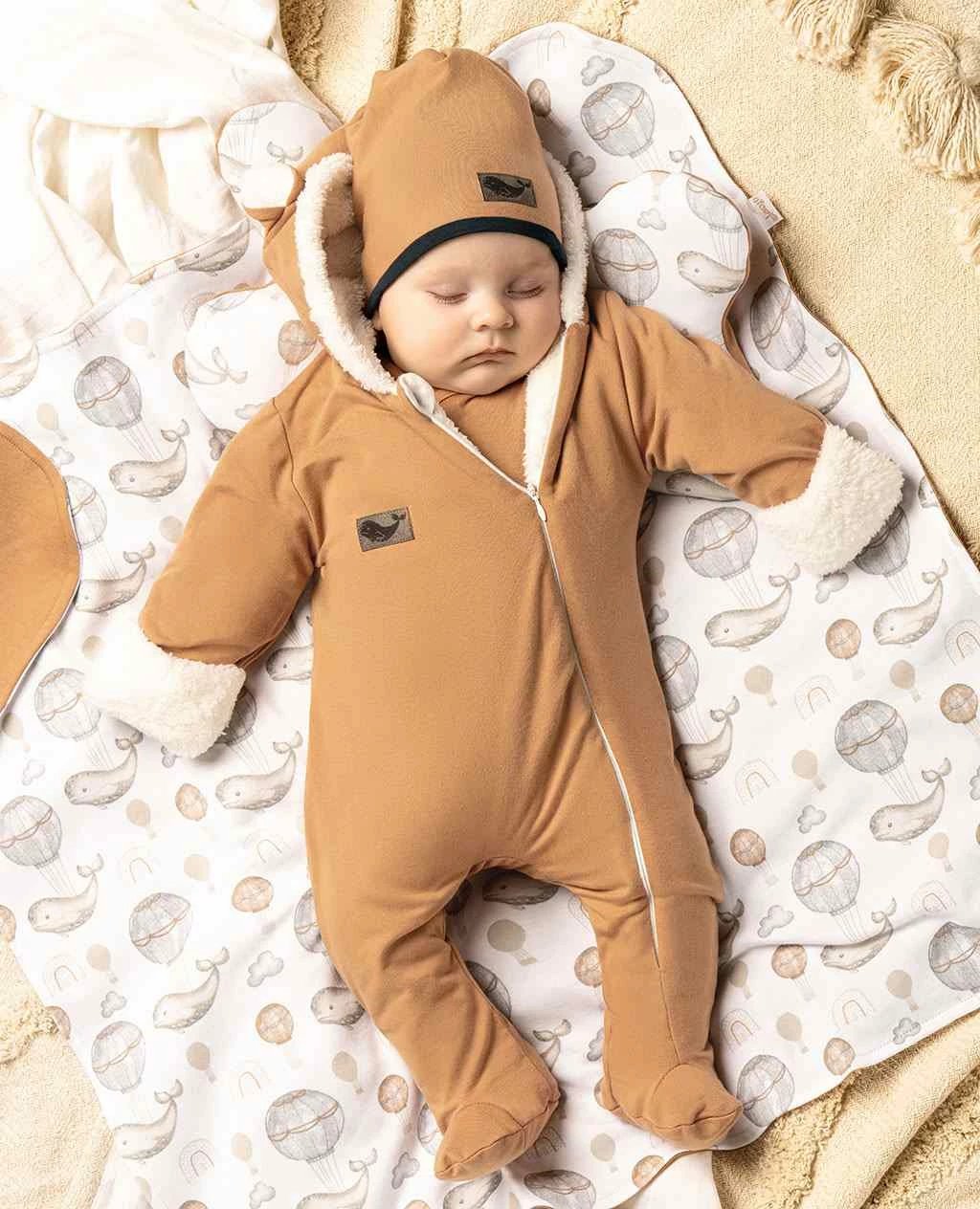 kombinezon dimri, Nicol, Miki, madhësi 68 (4-6 muaj), kafe