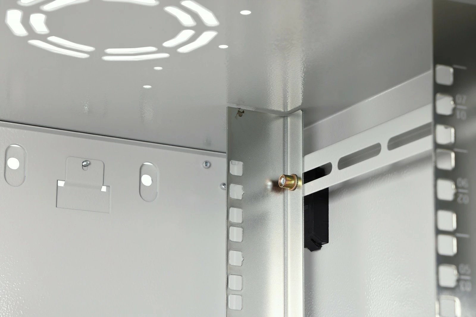 Kabinet rrjeti muror 19" 7U, Digitus DN-37100, derë me xham, 60 kg, IP20, i pa-montuar, gri