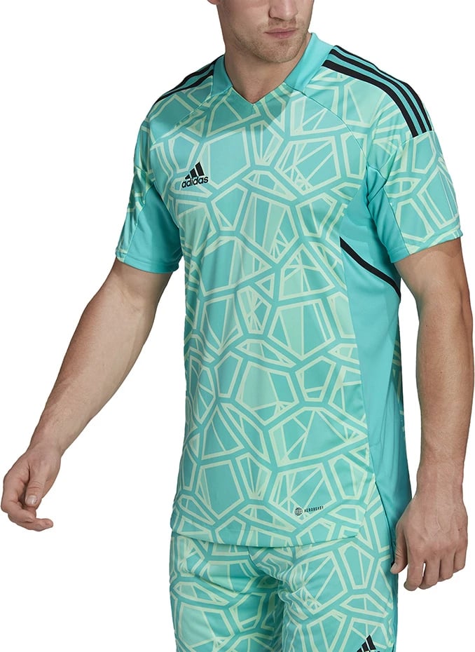 Fanellë portieri adidas për meshkuj, e gjelbër