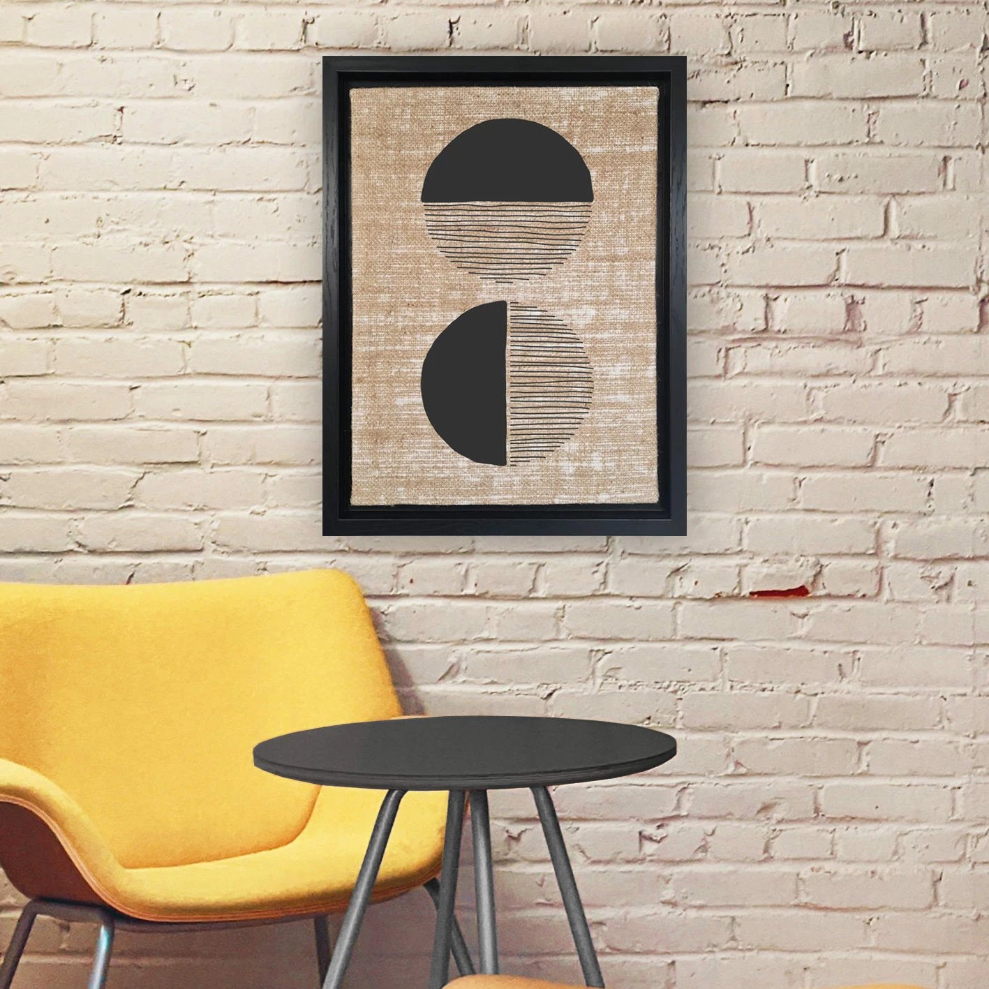 Pikturë dekorative në kanavacë Wallity, shumëngjyrëshe, LSJ17893327825, 36x46cm