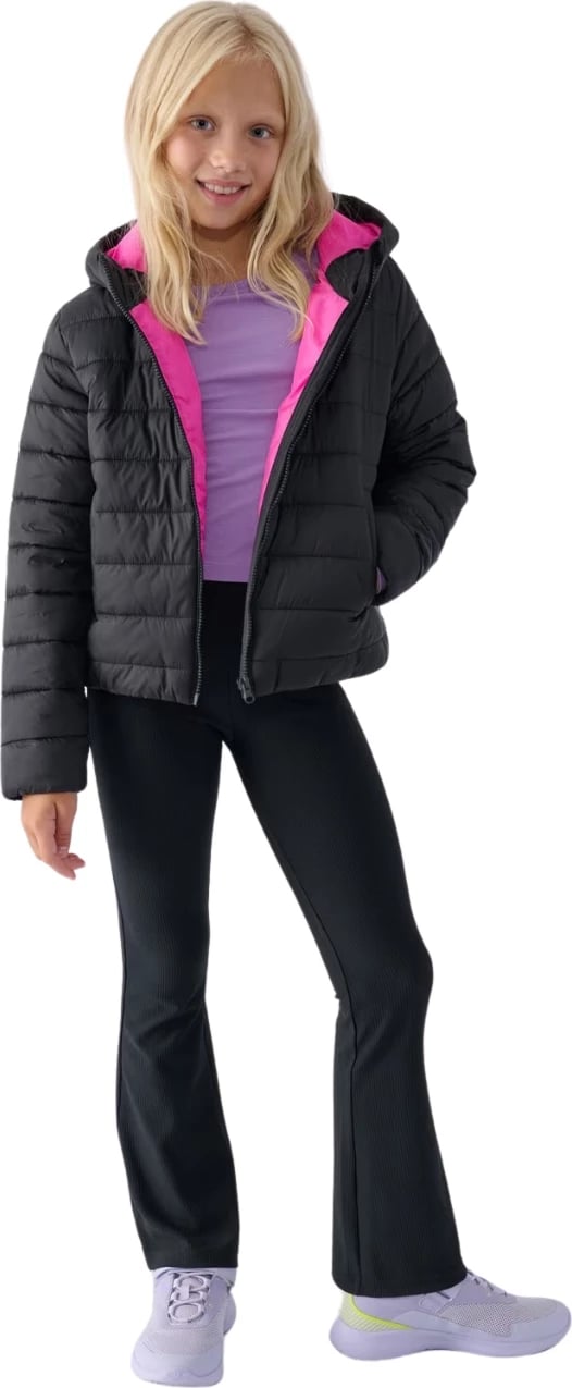 Jakne për fëmijë 4F, e zezë