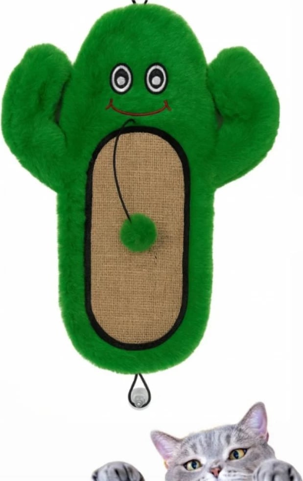 Lodër për mace, Paws & Whiskers, Miyav 1018, ngjyrë e gjelbër, 46x33cm