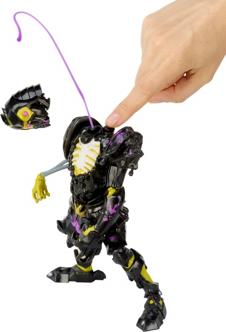 Figurë aksioni, MGA, Ninjombie Jonin Knight 121992-EUC, me gjymtyrë të lëvizshme, 13 aksesorë dhe slime, 6+ vjeç