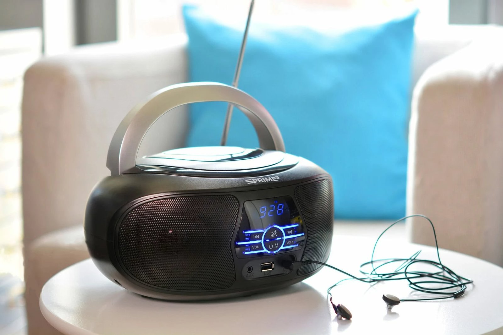 Radio Boombox Portative Bluetooth me FM dhe MP3/WAV/FLAC PRIME3 ABB11BT