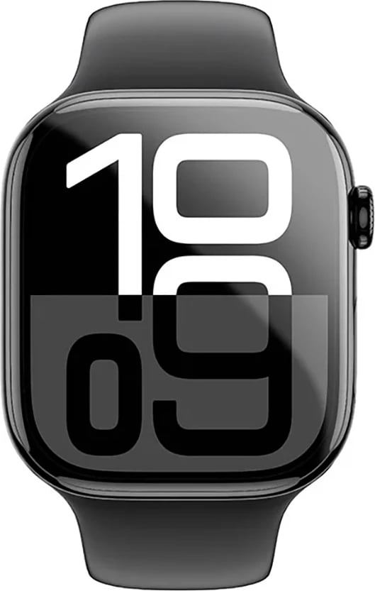 Film mbrojtës AmazingThing Radix për Apple Watch 46mm, me kornizë të zezë