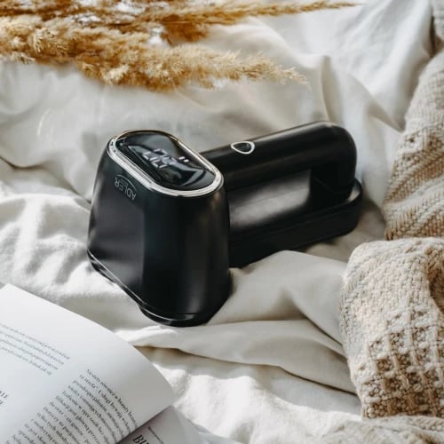 Heqës pushash Adler AD 9622 me dy koka, LCD, 140 ml, 3 shpejtësi, USB-C, i zi/argjend