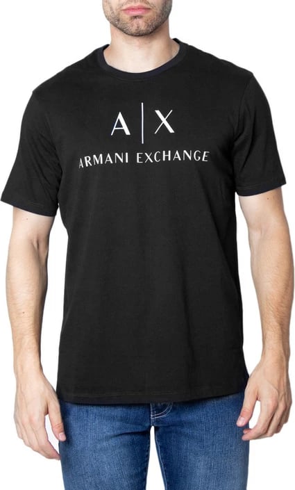 Maicë Armani Exchange për meshkuj, e zezë