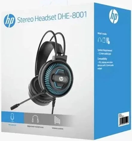 Kufje me USB+3.5 LED HP HP DHE-8001