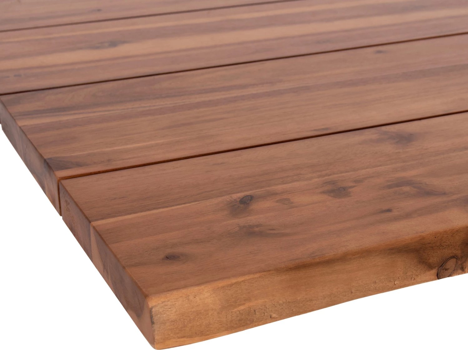 Sipërfaqe tavoline katrore, dru akacie natyrale, FH6300.01, 80x80x3.5cm