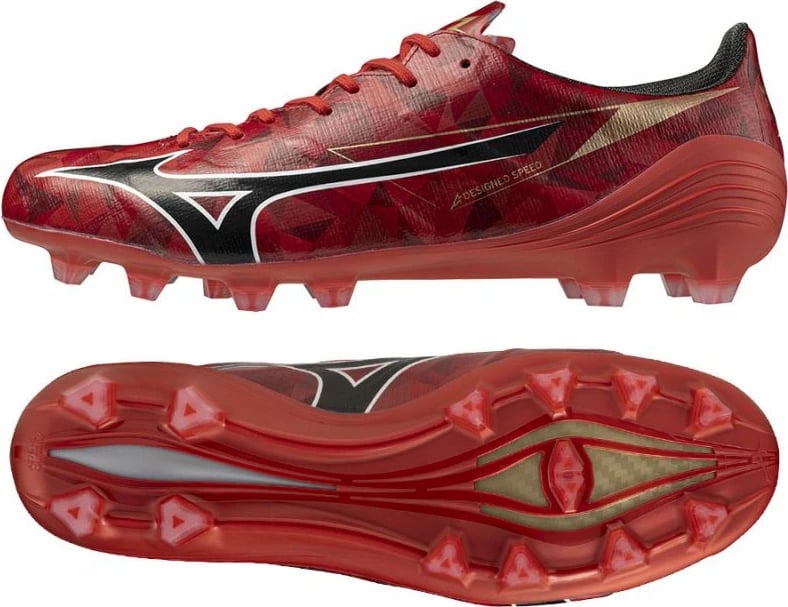 Atlete futbolli për meshkuj Mizuno, të kuqe