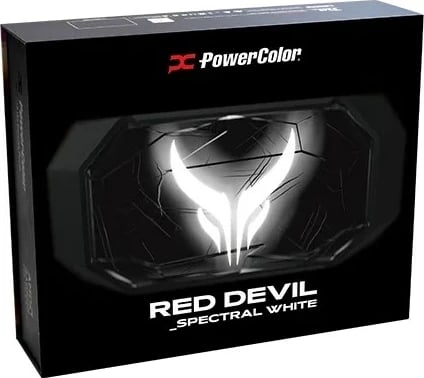 Kartelë grafike PowerColor Red Devil Radeon RX 9070 XT Spectral White, 16 GB GDDR6, e bardhë