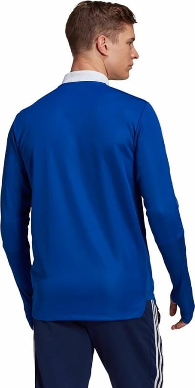 Duks adidas Tiro 21 Training Top M GH7302 për meshkuj, blu Duks adidas Tiro 21 Training Top M GH7302 për meshkuj, blu