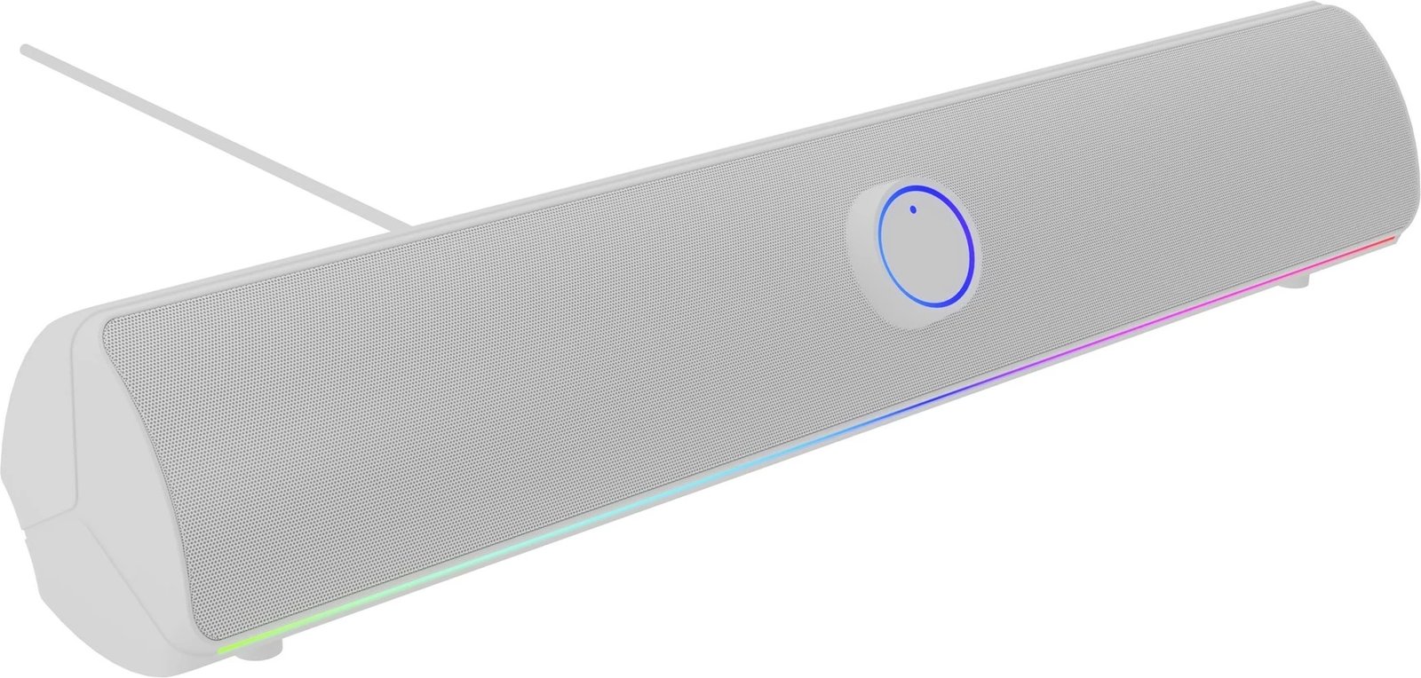 Soundbar GENESIS NCS-2305, 2.0 kanale, 10 W, e bardhë