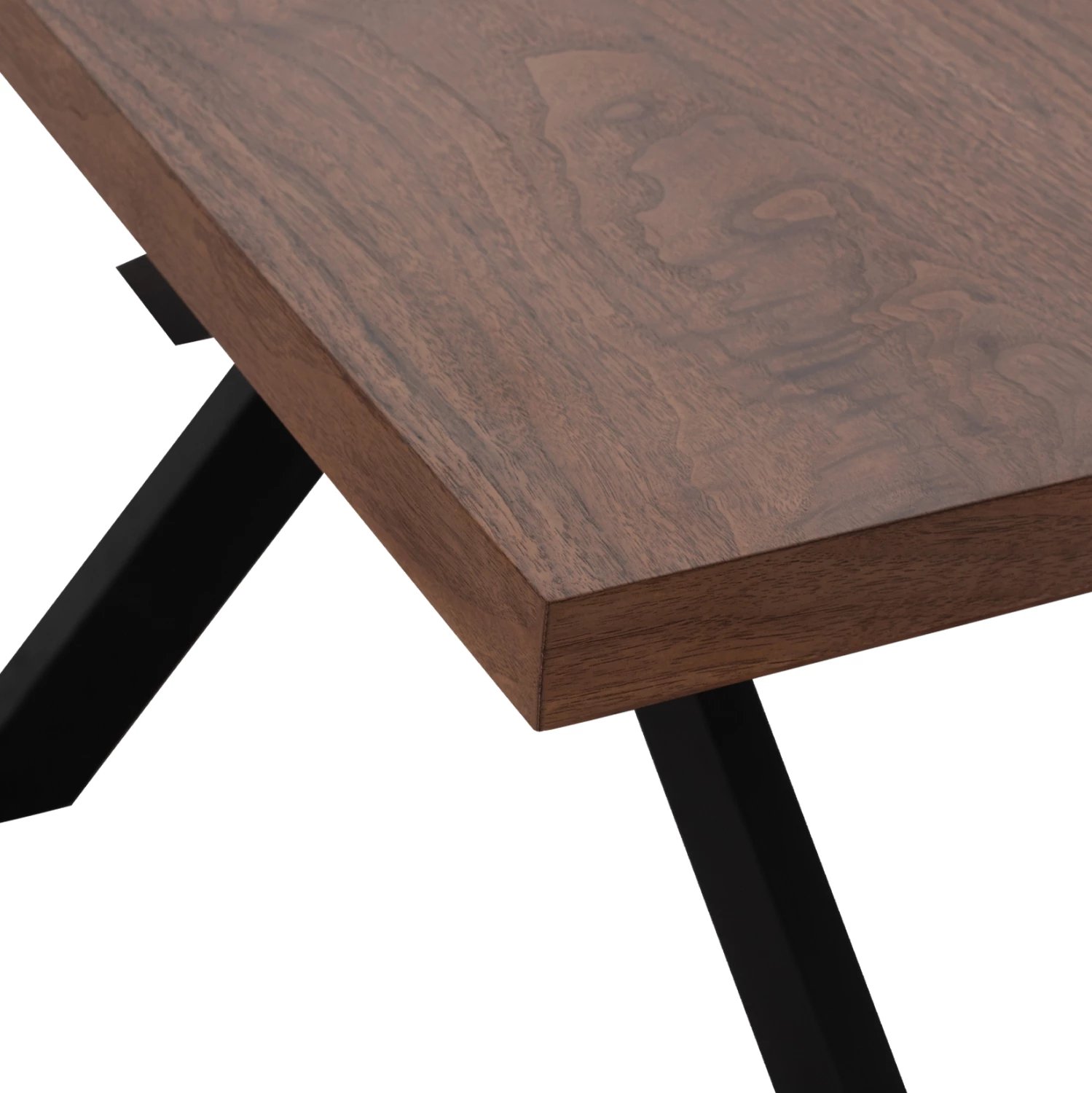Tavolinë për ngrënie, stil rustik, MDF, ngjyrë arre, FH9311.02, 180x90x75 cm Tavolinë për ngrënie, stil rustik, MDF, ngjyrë arre, FH9311.02, 180x90x75 cm