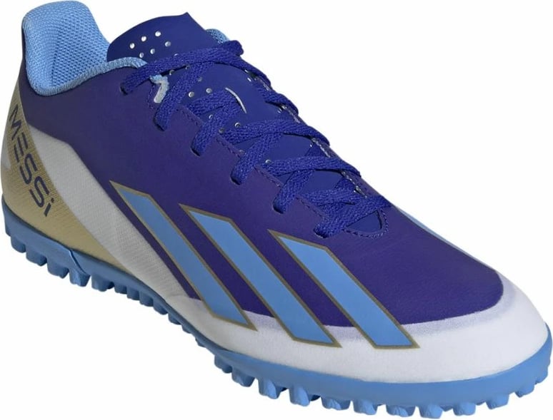 Atlete adidas X Crazyfast Club Messi TF për meshkuj, blu marine