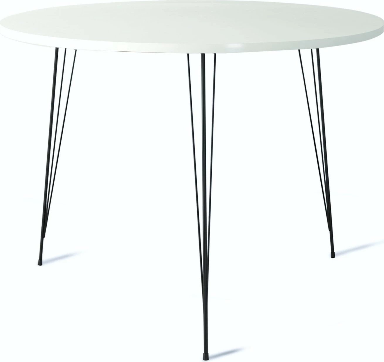 Tavolinë Hanah Home, Sandalf - e bardhë me shkëlqim