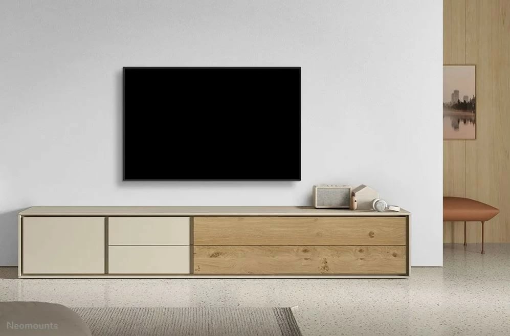 Mbajtës muri Neomounts WL35-550BL14 për TV/monitor, 32-65 inç, Metal, i zi